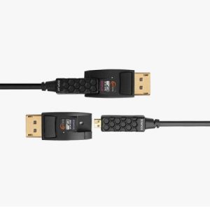 Cáp quang mini DisplayPort 1.2 OPTICIS 10m DPFC-200D-10