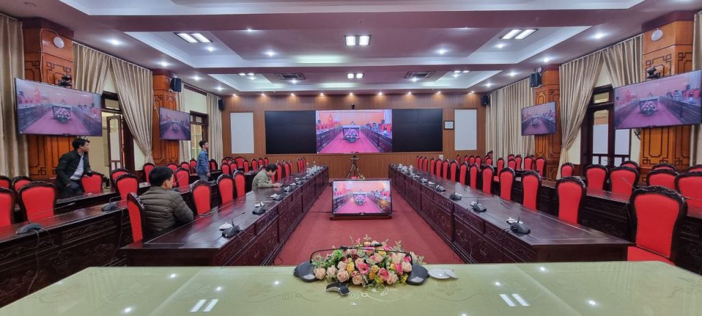 Chạy thử hệ thống màn hình ghép 7x3