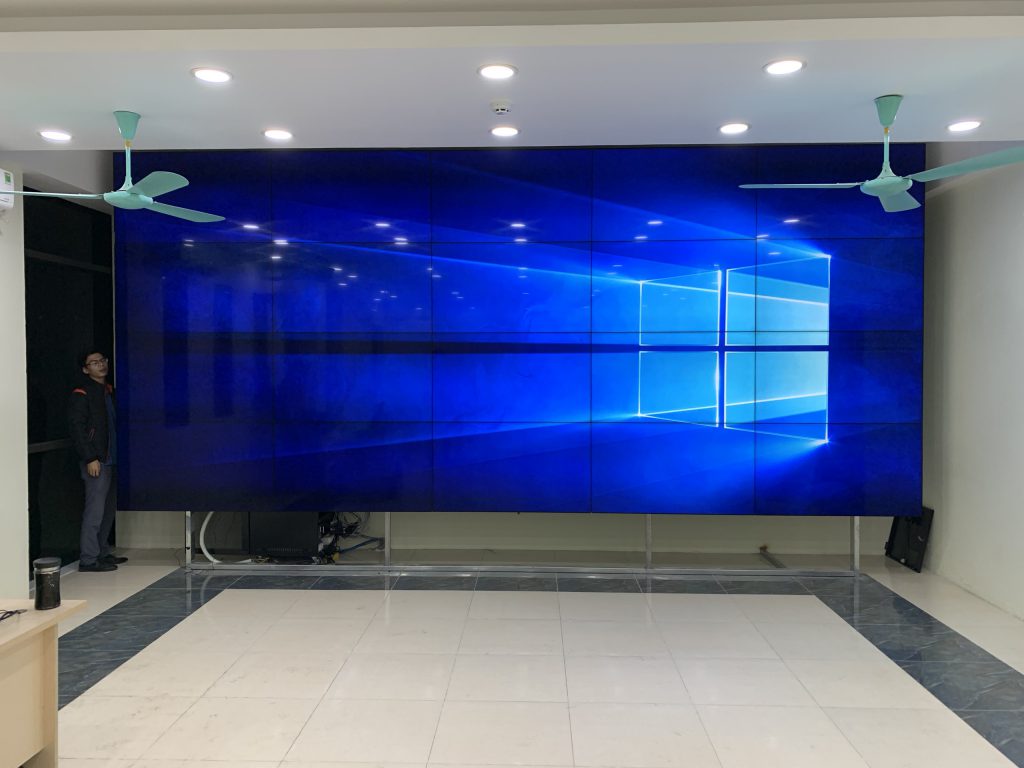 Hệ thống màn hình ghép 4×5 55 inch Viền 1.8mm